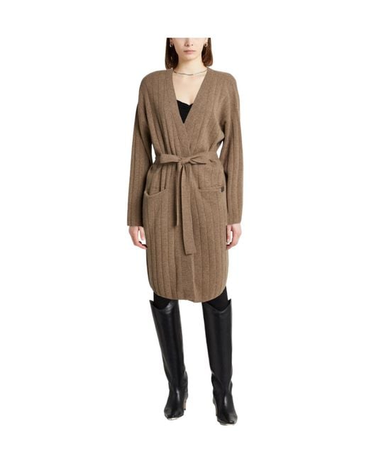 Max Mara Brown Long Sleeves Cardigans