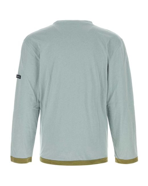 NAMACHEKO Blue Coupled Long Sleeve T-Shirt for men