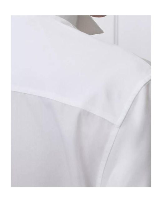 Dior White Chemise De Smoking for men