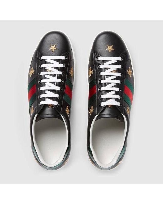 Gucci Multicolor Ace Embroidered Sneaker for men