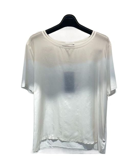 Weekend by Maxmara Gray Open-Necked Shirt