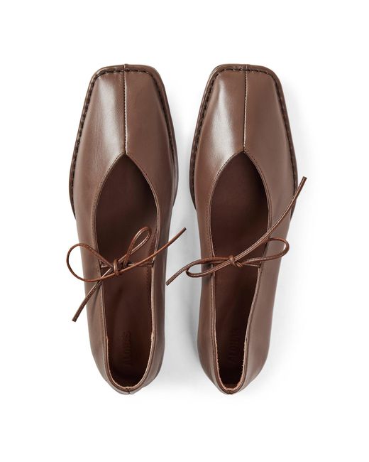 Alohas Brown Sway Ballet Shoes