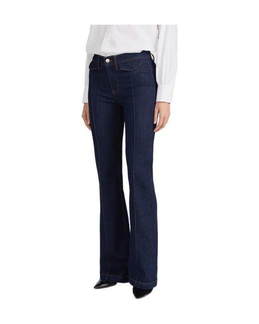 FRAME Blue The Icon Trouser