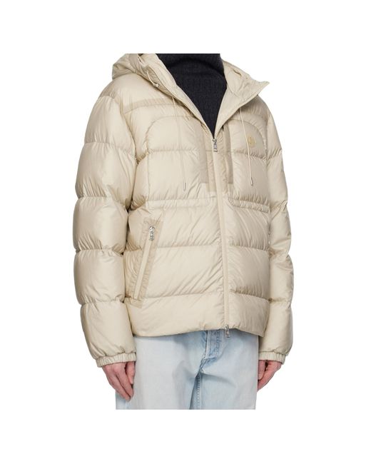Moncler Natural Long-Sleeved Down Jacket for men
