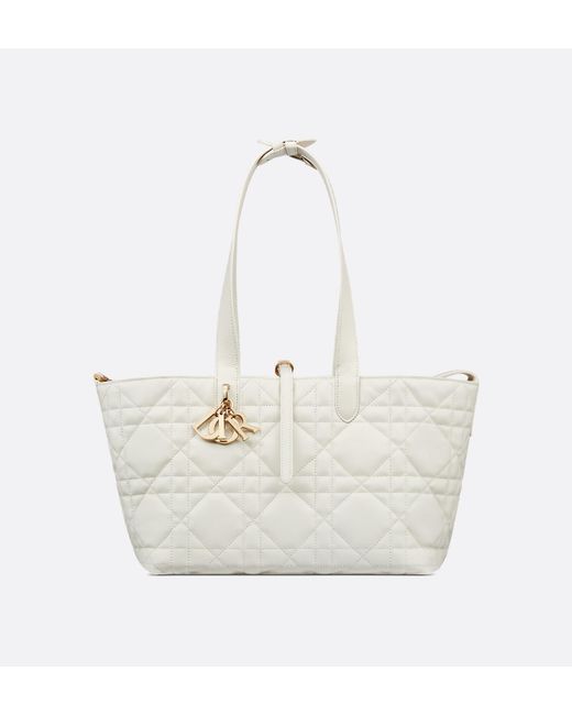 Dior White Medium Toujours Bag