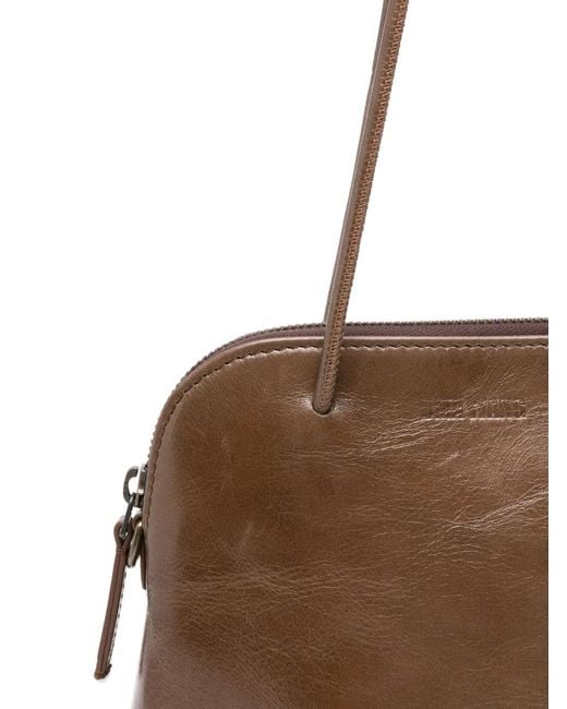 Uma Wang Brown Double Handle Shoulder Bag