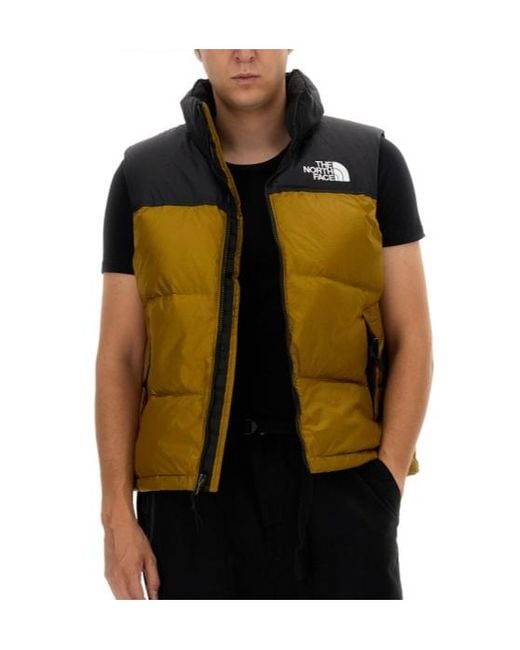 The North Face Green 1996 Retro Nuptse Puffer Gilet for men