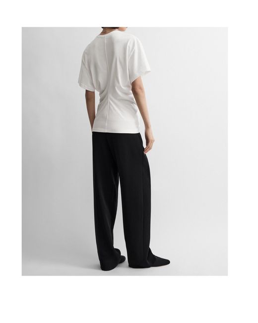 Totême White Short-Sleeved T-Shirt