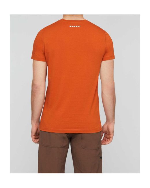Mammut Orange Core T-Shirt Classic for men