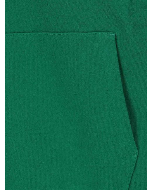 Valentino Green Animal Printed Drawstring Hoodie for men