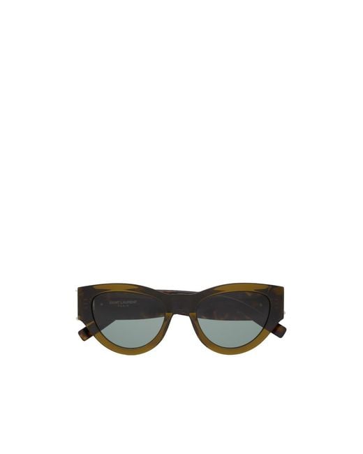Saint Laurent Multicolor Cat Eye Sunglasses