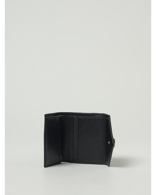 Chloé Black Flip Wallet