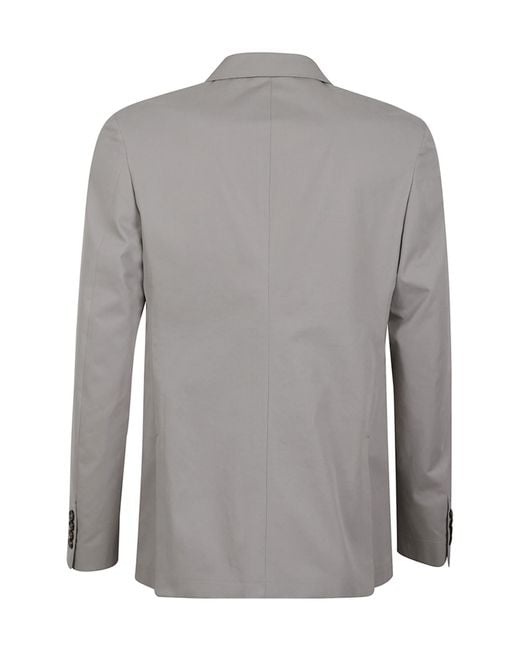 Jil Sander Gray Single-Breasted Blazer for men