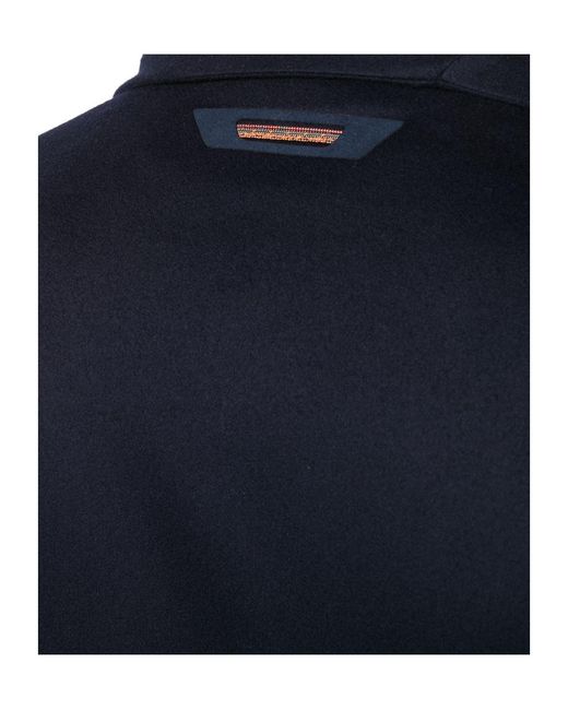 Sease Blue Single Breasted Jacket for men