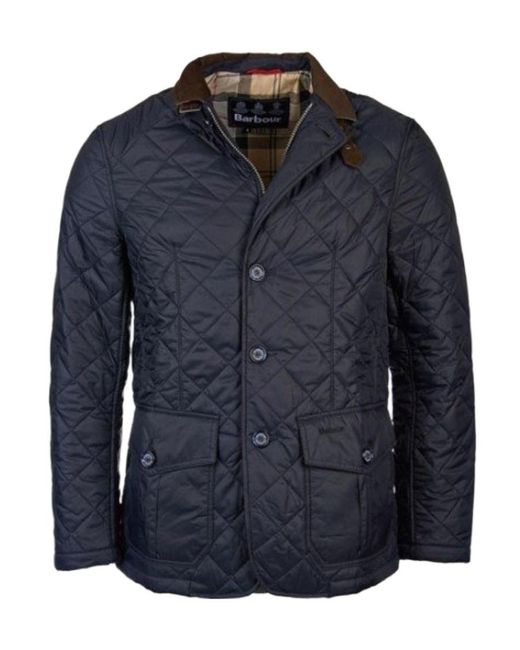 Barbour Blue Quilted Casual Jacket for men