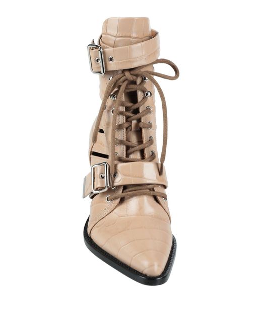 Chloé Natural Minimalist Leather Shoes