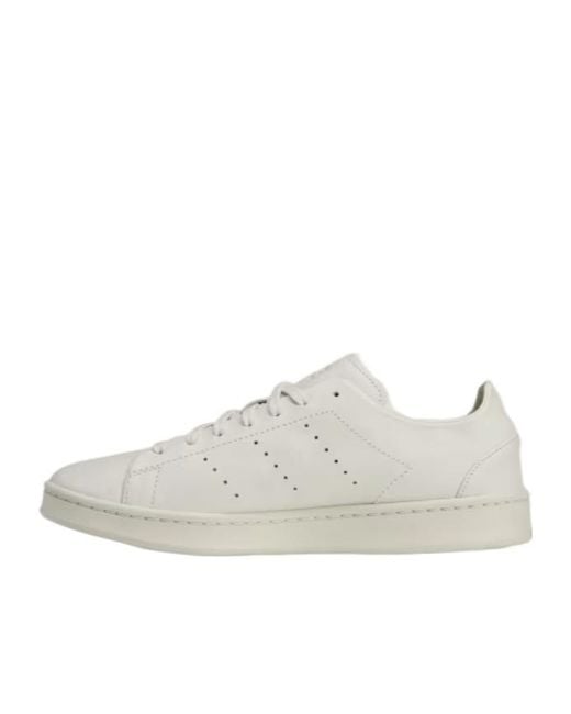 Y-3 White Lace-Up Sneakers for men