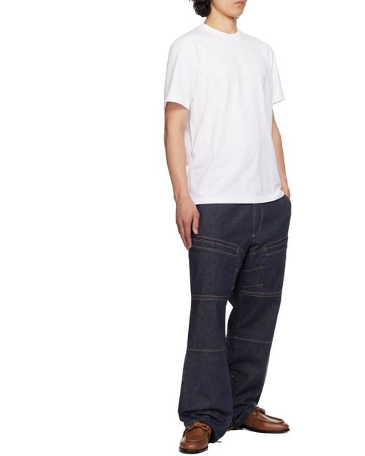 Moncler Blue X Mercedes-Benz By Nigo Jeans for men