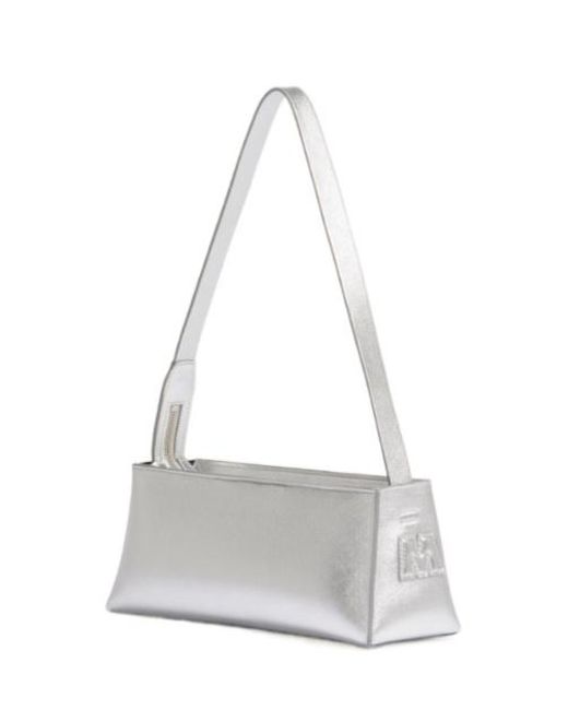 Marni White Museo Baguette Shoulder Bag