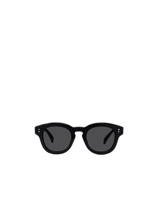 KENZO Black Round-Frame Tinted Sunglasses for men