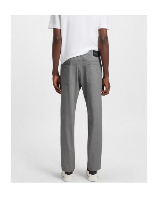 Boss Gray Delaware Jeans for men