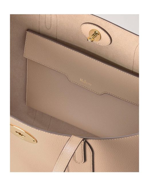Mulberry Natural Bayswater Small Top Handle Bag