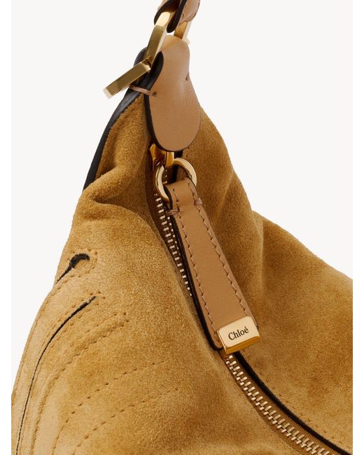 Chloé Brown Chloé Marcie Small Flap Shoulder Bag