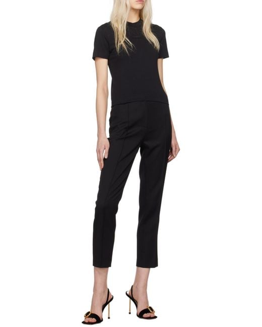 Jacquemus Black Logo Patch Crewneck T-Shirt
