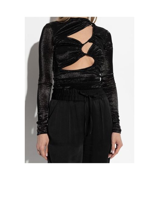 Isabel Marant Black Rose Top