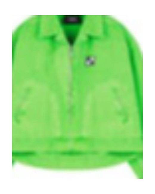 we11done Green Logo Casual Jacket for men