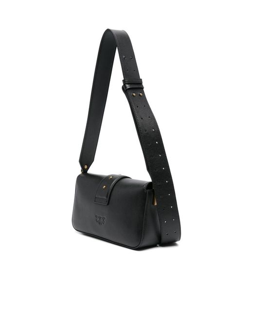 Pinko Black Love One Mini Shoulder Bag