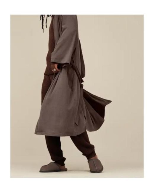 Ugg Brown Round Toe Slippers for men