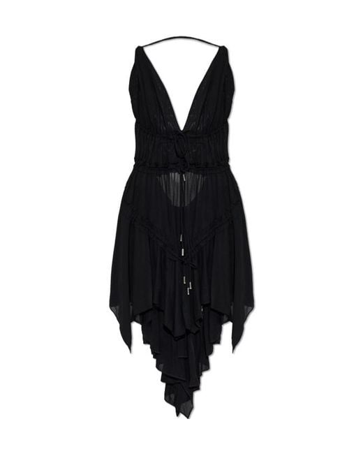 DSquared² Black Dress With Open Back