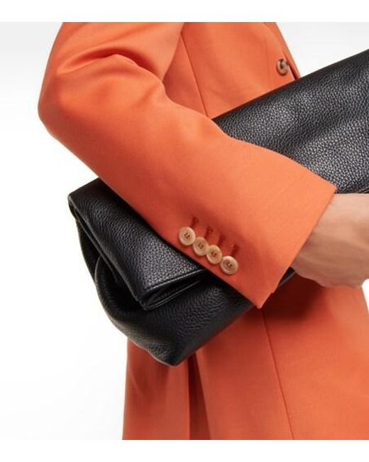 Gabriela Hearst Orange Logo Blazer