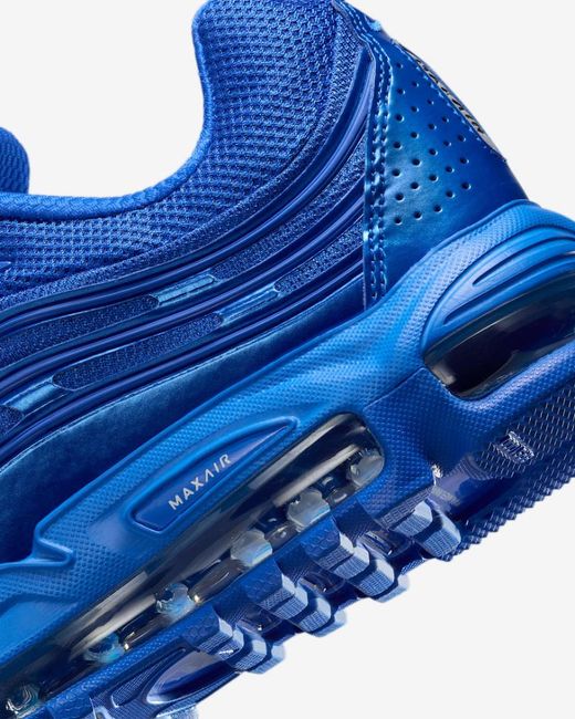 Nike Blue Air Max Lace-Up Sneakers for men