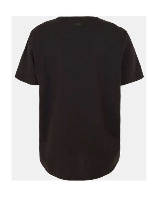 Boss Black Logo Crew-Neck T-Shirt for men