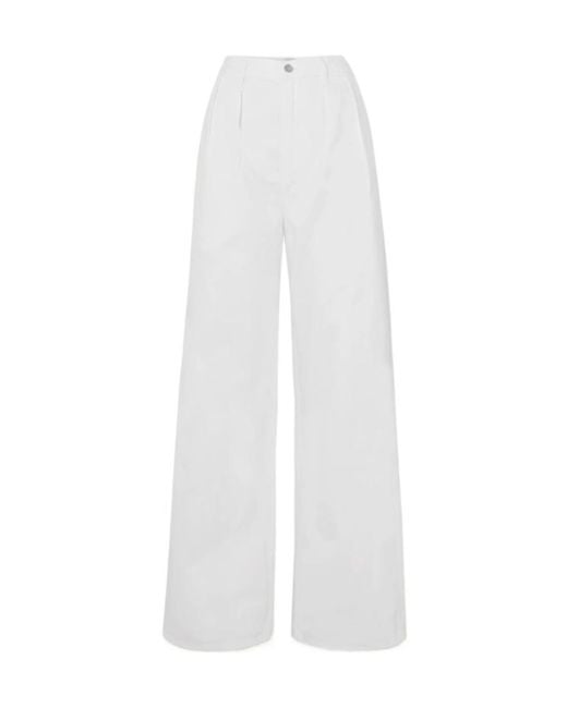 Citizens of Humanity White Belted Jeans