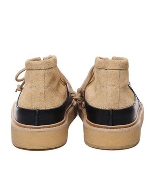 Marni Multicolor Round Toe Panelled Boots for men