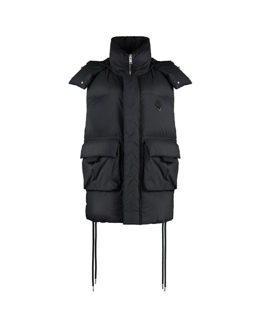 Moncler Black X Willow Smith Hooded Down Vest