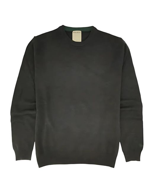 Woolrich Gray Logo Embroidered Crewneck Jumper for men