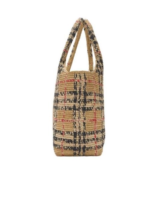 Burberry Metallic Small Margate Tote Bag