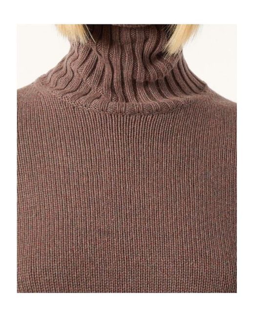 Loro Piana Brown Parksville Turtleneck