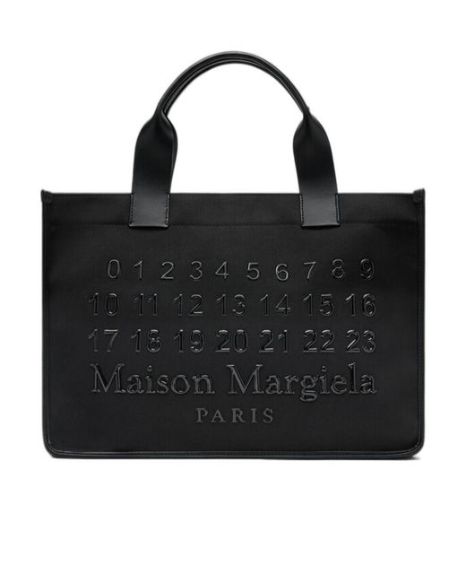 Maison Margiela Black Small Cabas Tote Bag