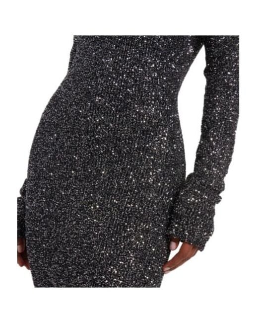 Stella McCartney Gray Soft Shimmering Long Dress
