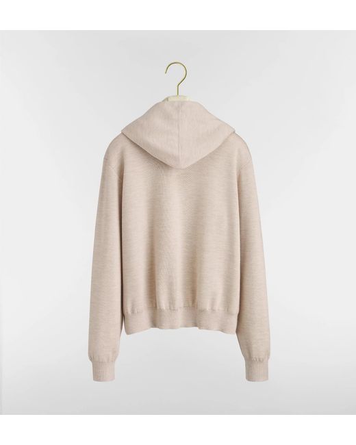 Dior Natural Book Cover Hooded Sweatshirt