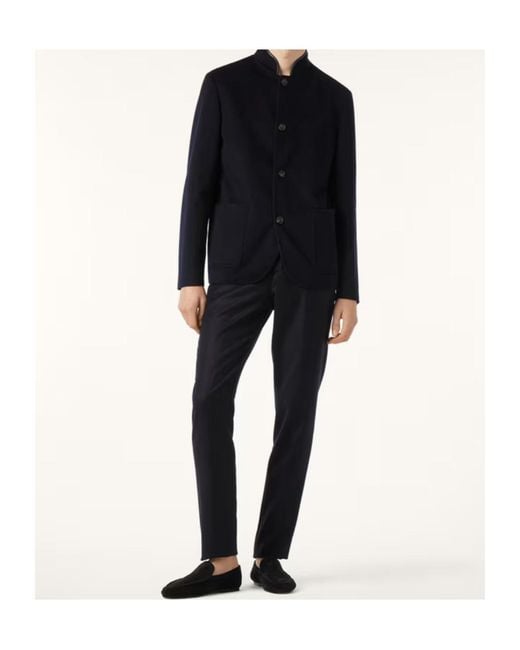Loro Piana Blue Spagna Jacket for men