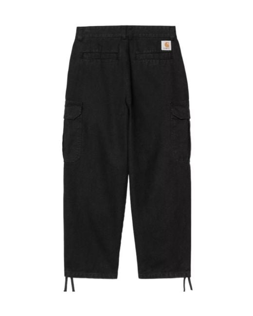 Carhartt Black Stanton Cargo Pant for men