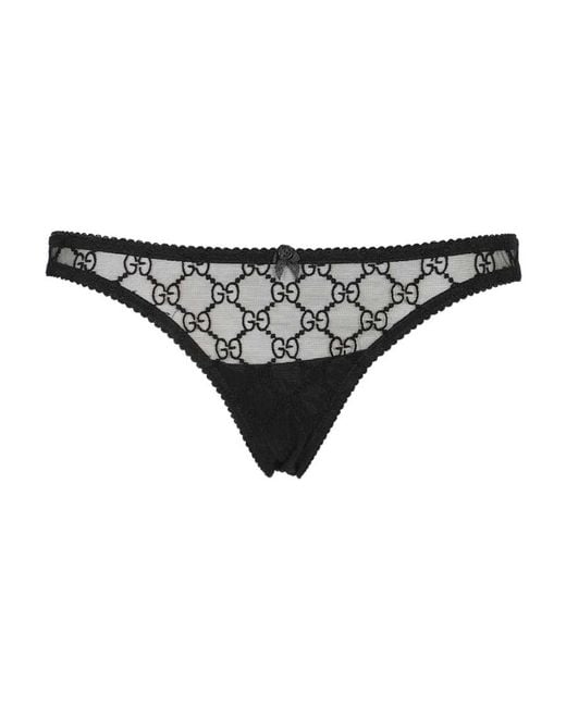 Gucci Black Logo Underwear