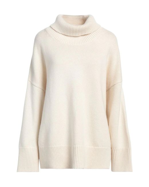Chloé White Solid Color Cashmere Jumpers