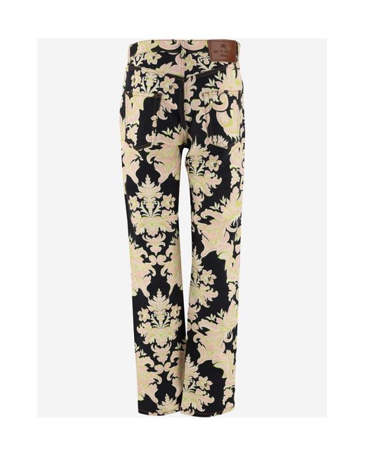 Etro Multicolor Belt Loop With Jeans